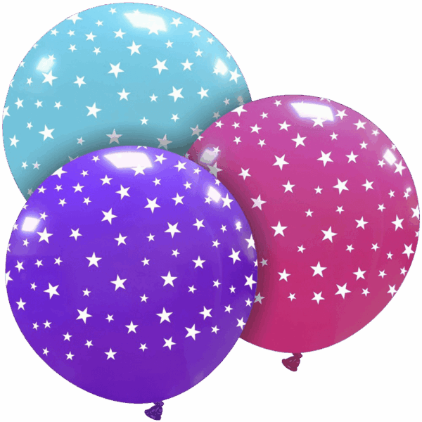 Cattex Rundballon | 32" | Little Stars
