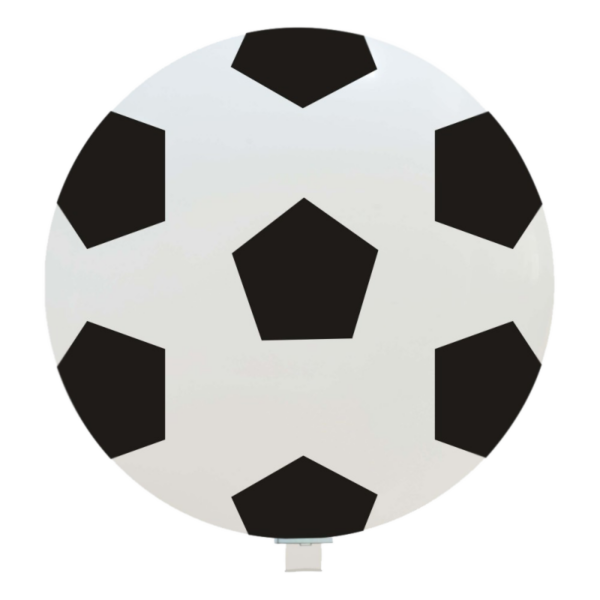 Cattex Rundballon | 35" White | Flat-Mold | Soccerball