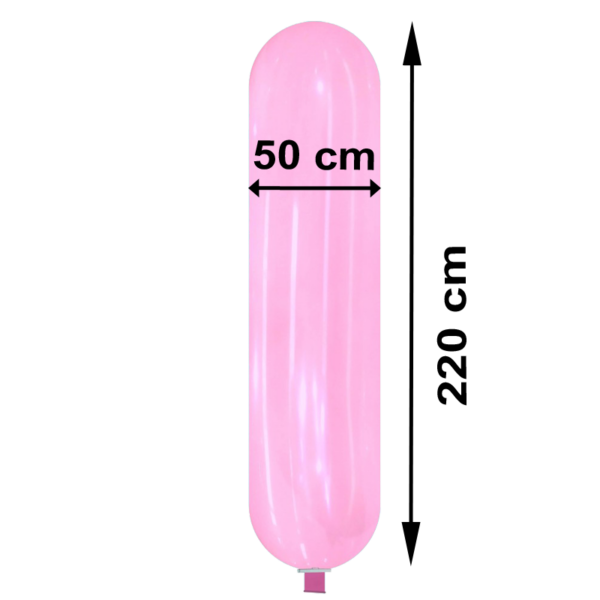 Cattex Zeppelinballon | 87" Kristall | Durchmesser ca. 20"