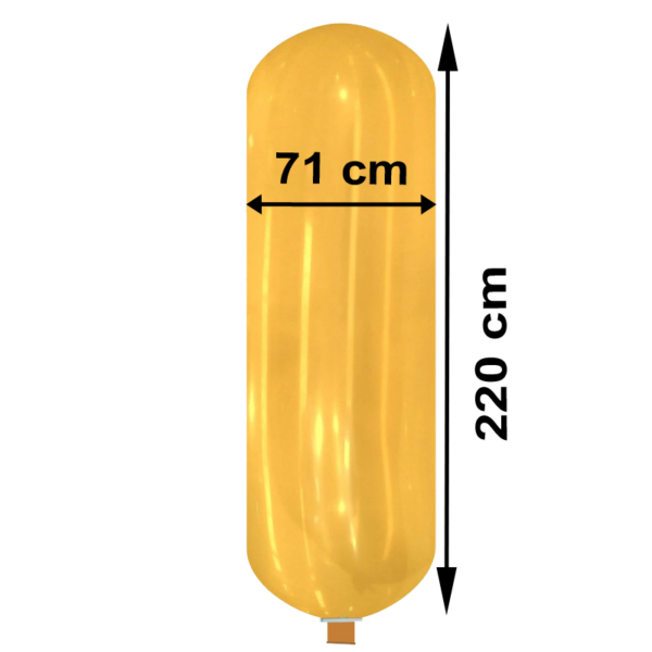 Cattex Zeppelinballon | 87" XL Kristall | Durchmesser ca. 28"