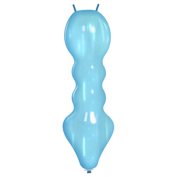 Cattex Figurenballon | 51" Gedeckt oder Kristall | Worm (Raupe)