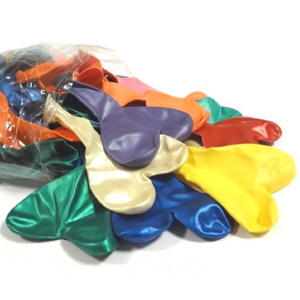 Cattex Herzballon | 17" Metallic-Mix