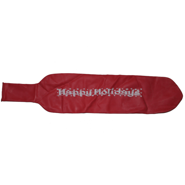 Cattex Zeppelinballon | 67" Red | Happy Holidays